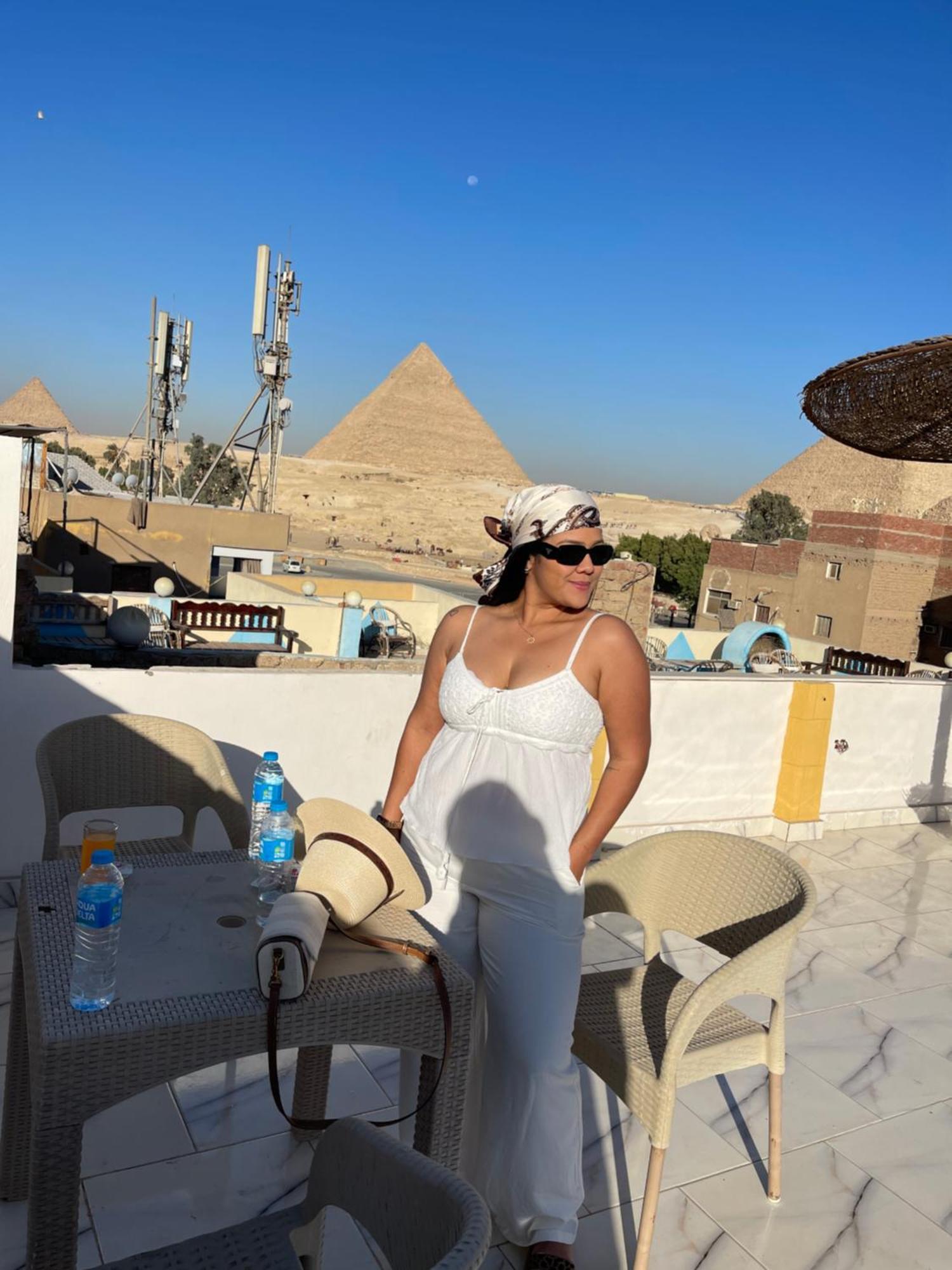 Basha Pyramids Inn Kafret el-Gabal Eksteriør billede