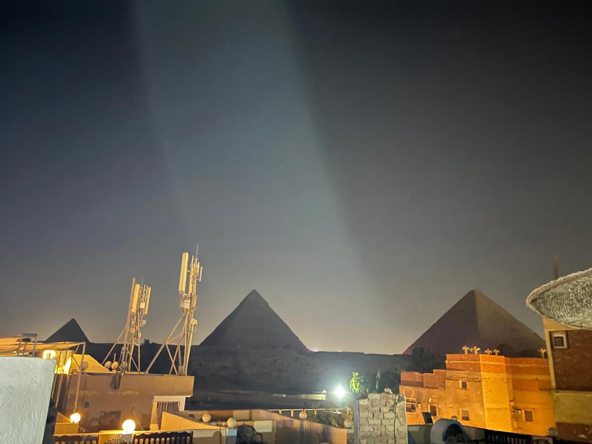 Basha Pyramids Inn Kafret el-Gabal Eksteriør billede