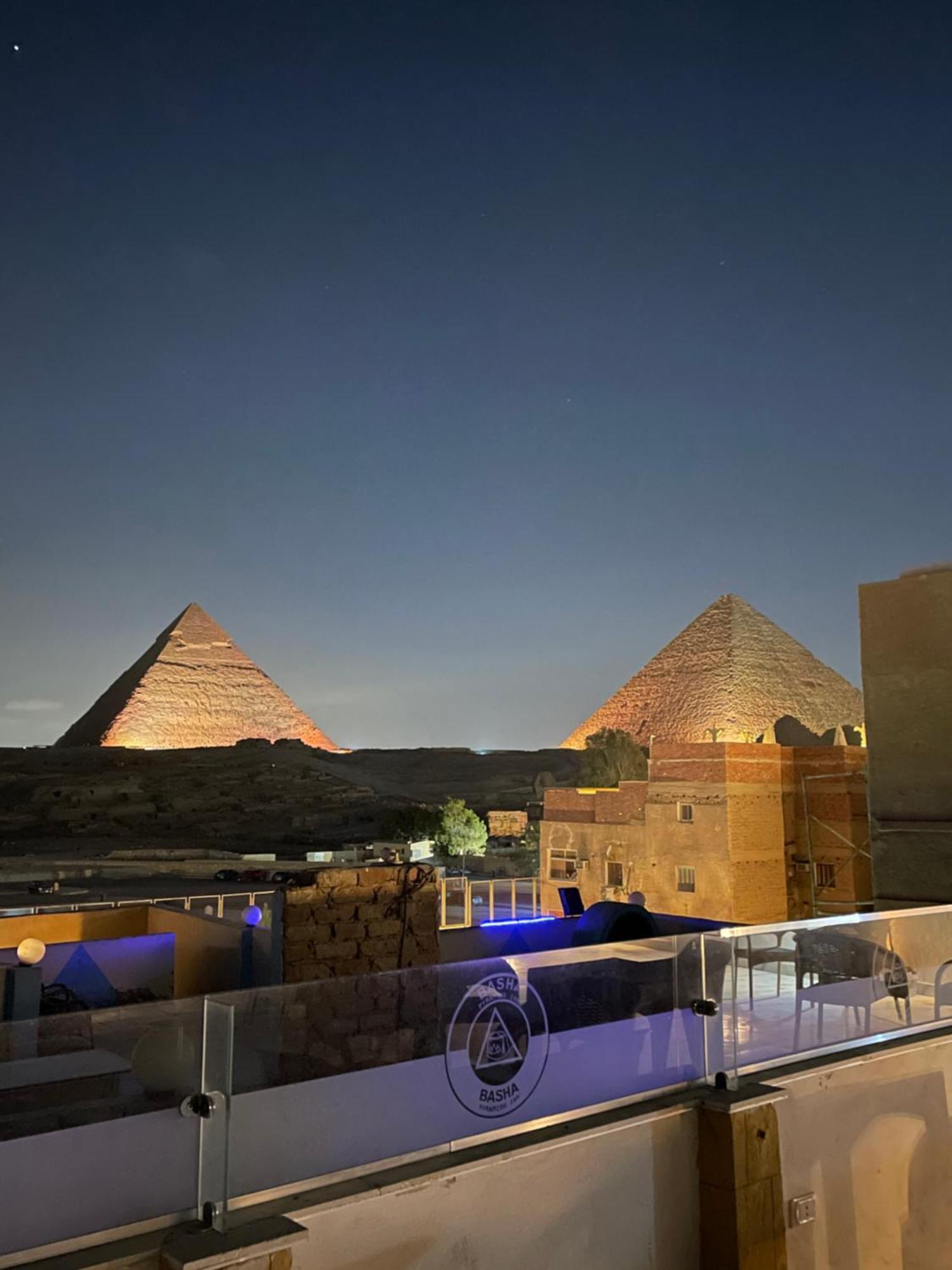 Basha Pyramids Inn Kafret el-Gabal Eksteriør billede